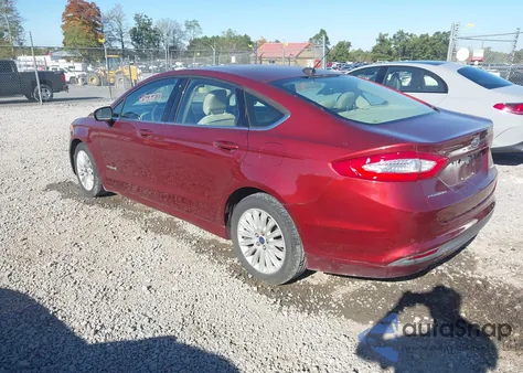 2014 Ford Fusion Hybrid Se из США, поврежденный, VIN 3FA6P0LU5ER271668